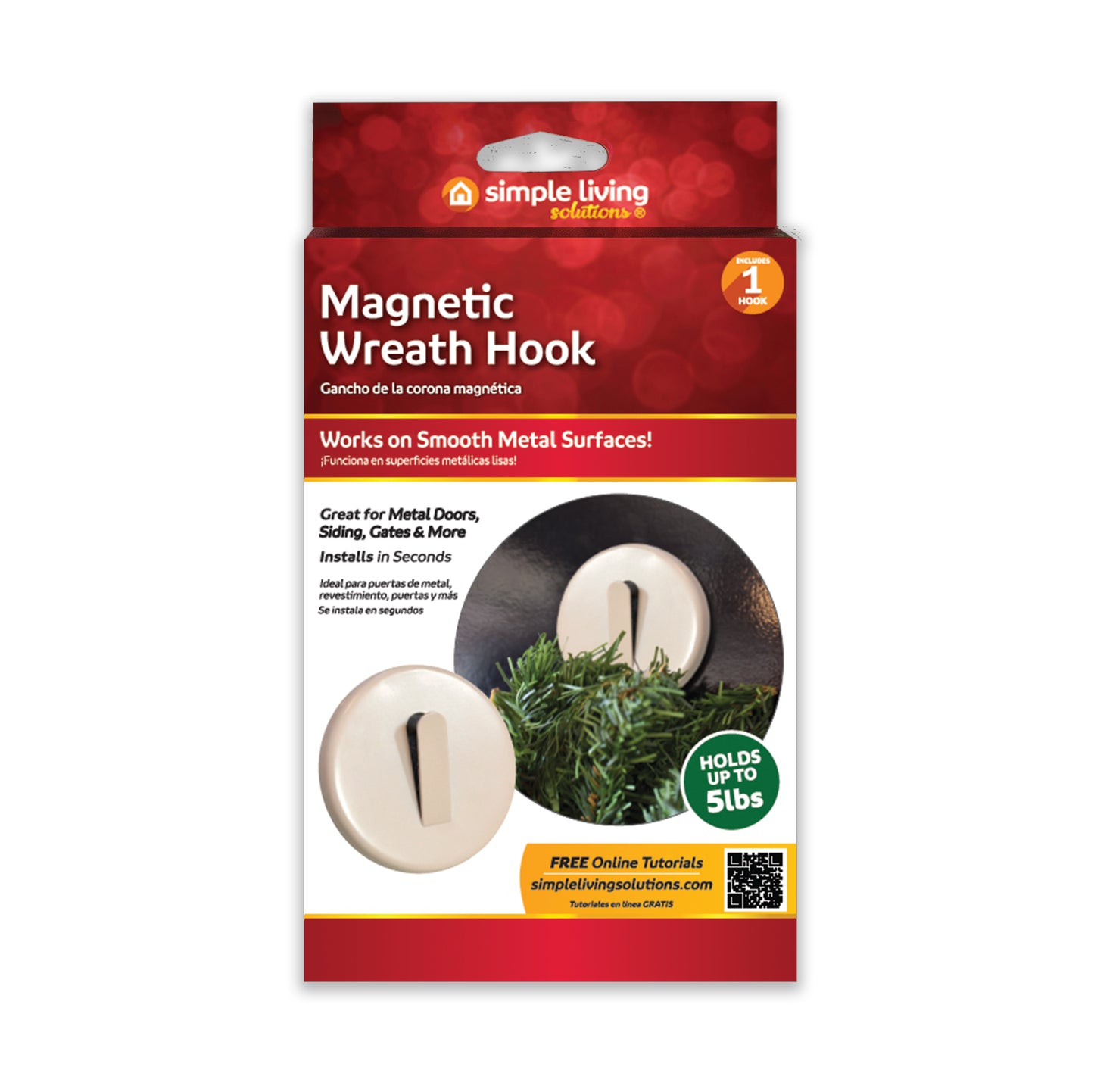 1 Ct. Magnetic Wreath Hook - Style 713002