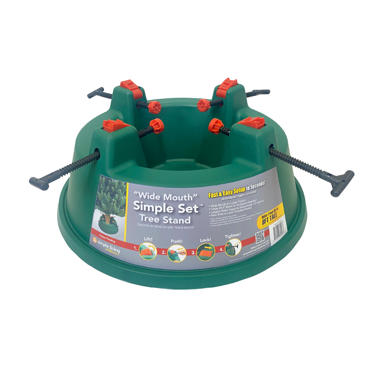 Wholesale 12-Pack, 8ft. "Simple Set" Christmas Tree Stand - Style 217022