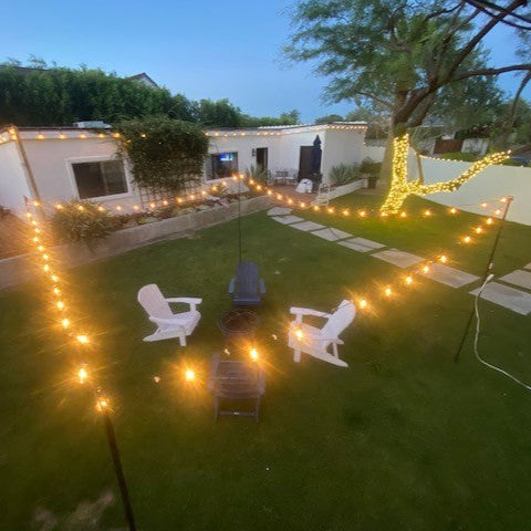 1pk ProDec™ 9 Ft. Outdoor Canopy Light Pole Kit - Style 825131