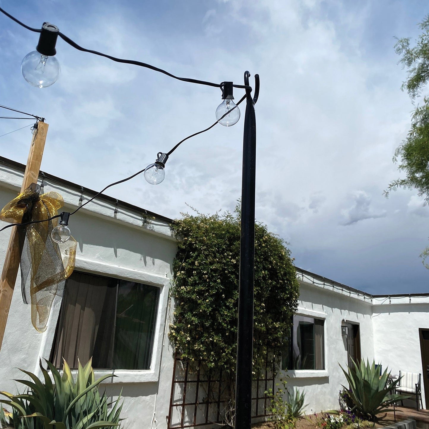 1pk ProDec™ 9 Ft. Outdoor Canopy Light Pole Kit - Style 825131