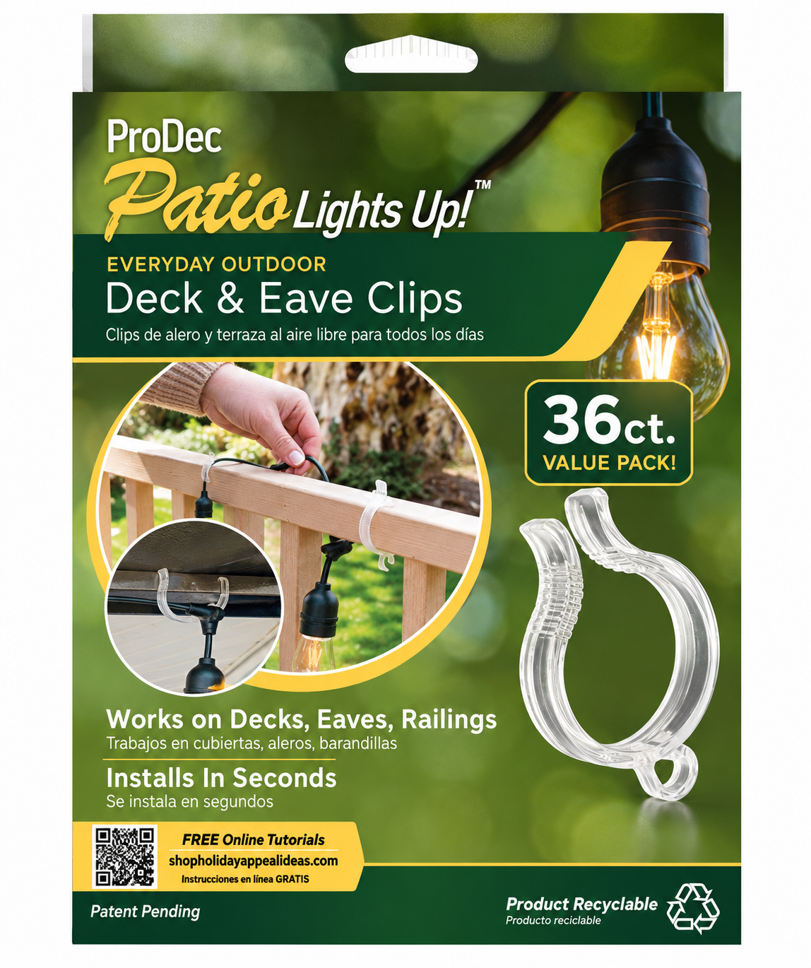 12 Ct. Deck and Eave Clips - Style 818012