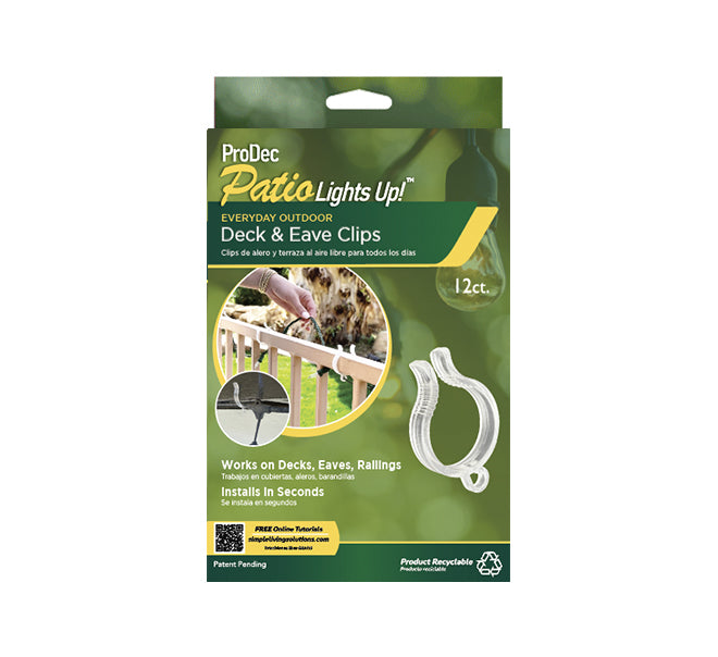 12 Ct. Deck and Eave Clips - Style 818012