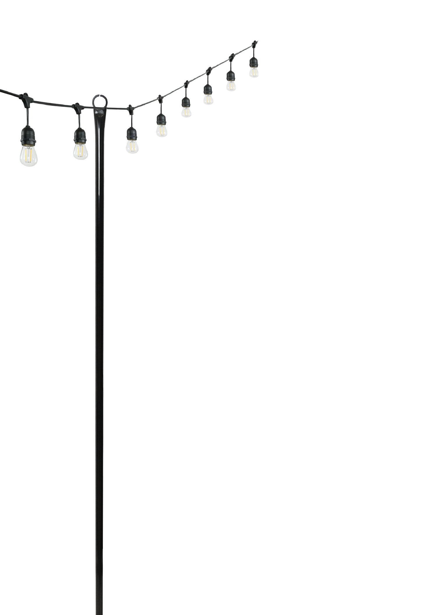 Pro Dec 9 ft. Outdoor Canopy Light Pole - Style 825131