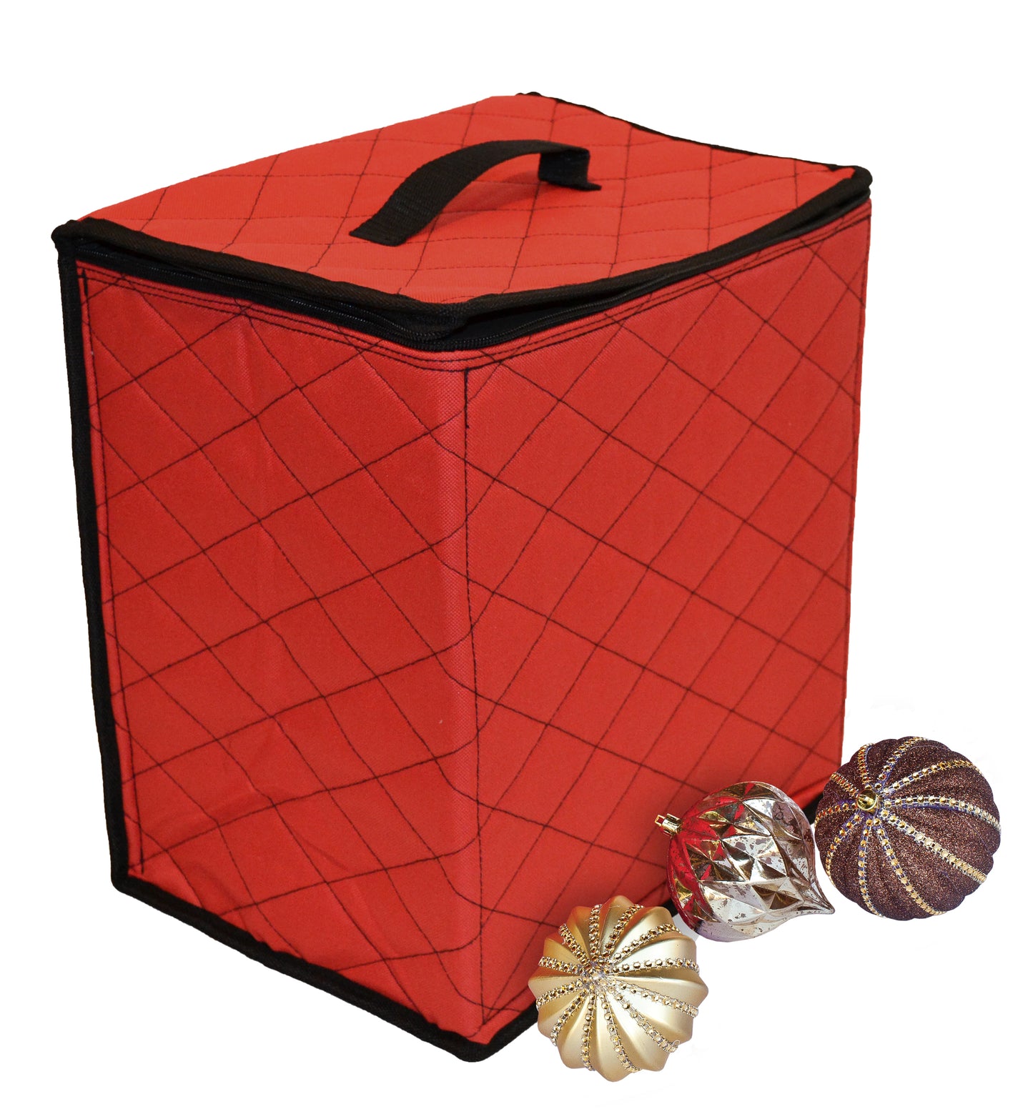 48ct Quilted Ornament Tub- Style 510148-SQS