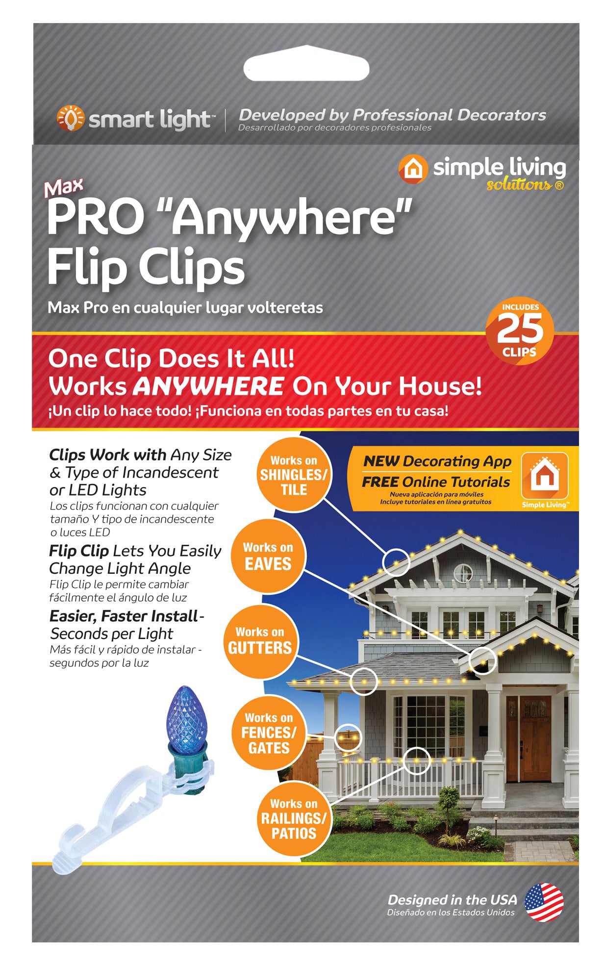 Max Pro Anywhere Clips- Various Sizes