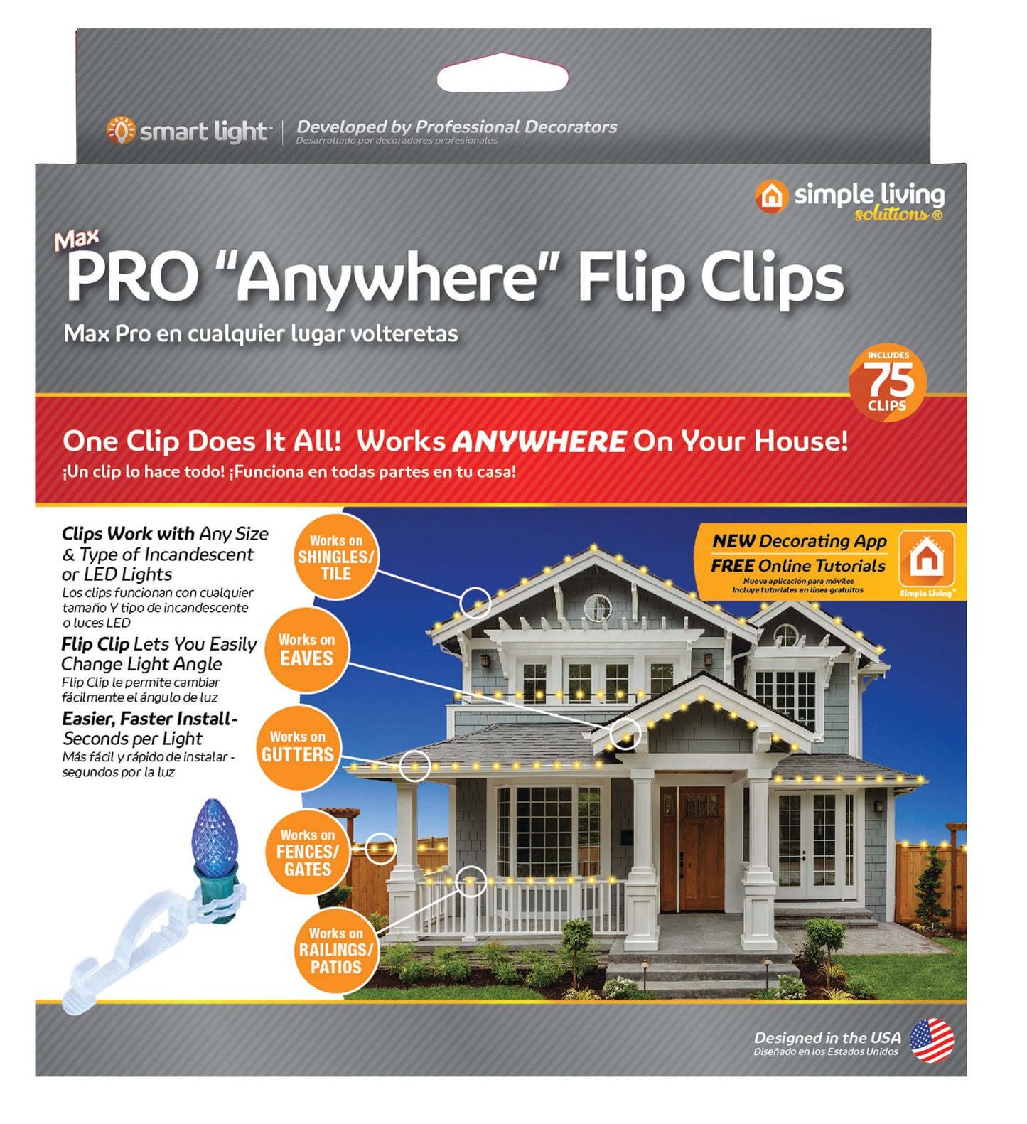 Max Pro Anywhere Clips- Various Sizes