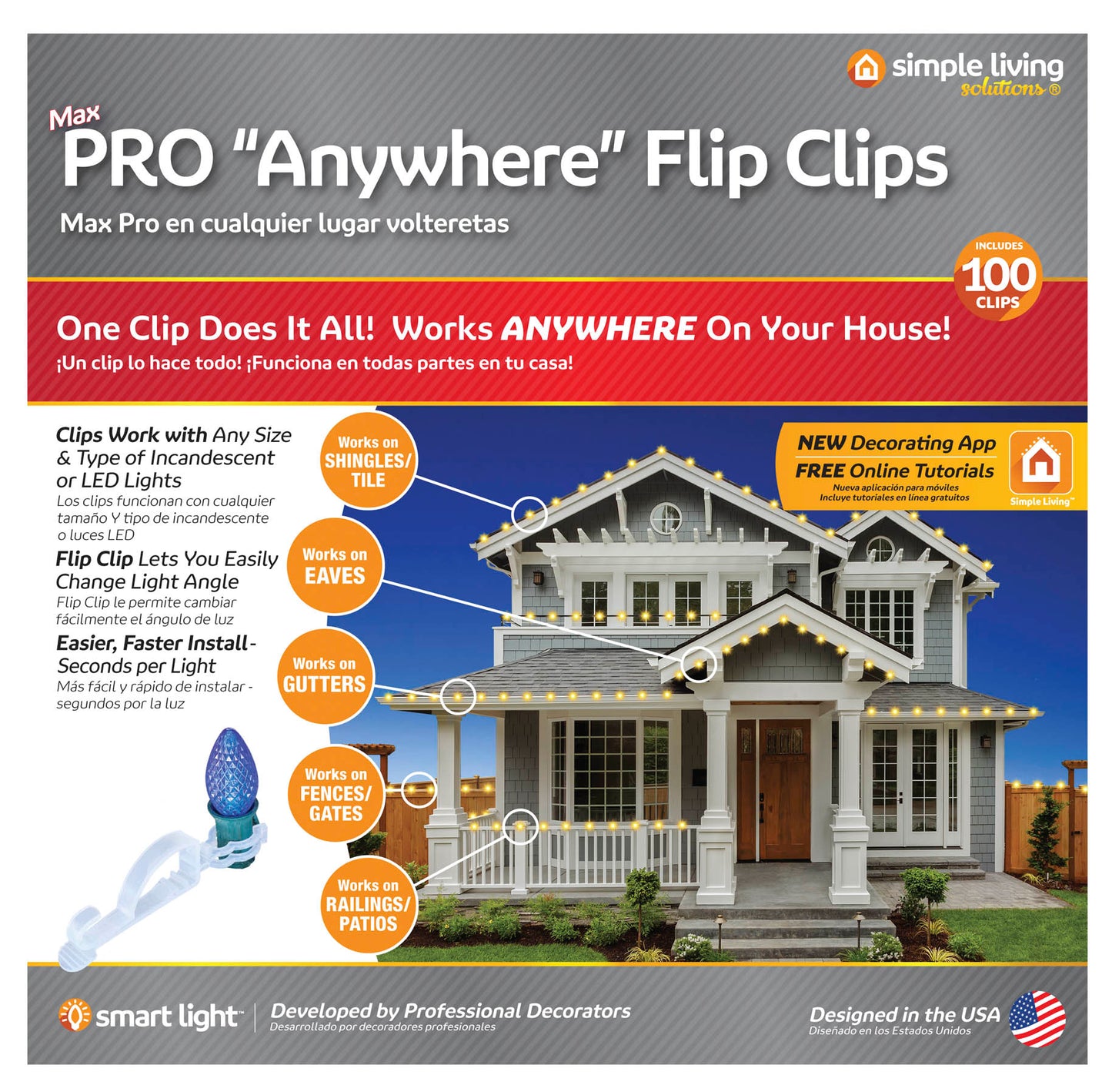 Max Pro Anywhere Clips- Various Sizes